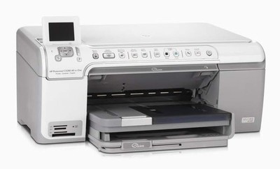 HP Photosmart C5280 All-In-One Inkjet Printer WORKS, NO PAPERJAM Pgcount 3K