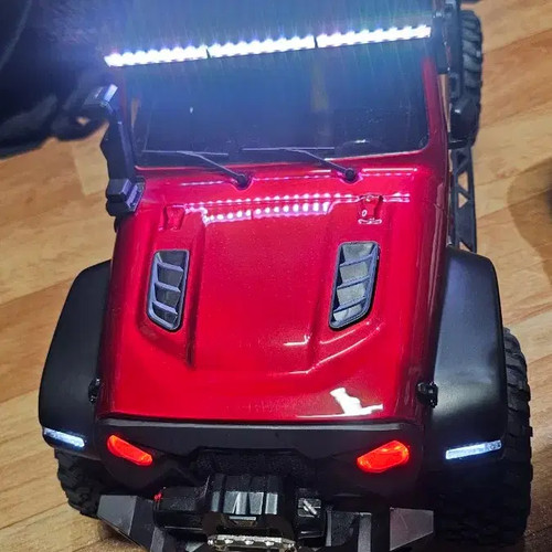 RC Car Jeep Style with LED Lights and Winch Official