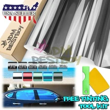 20"x10FT Uncut Window Tinting Film Car Home Office Glass Privacy Security Roll