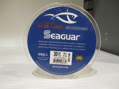 Seaguar Saltwater Blue Label 100 Yard, 30 Pound Fluorocarbon Leader