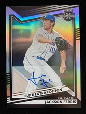 2022 Panini Elite Extra Edition JACKSON FERRIS Rookie AUTO #47 Dodgers XRC SP