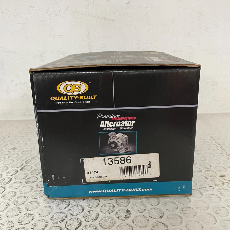 Quality Built 13586 REMAN Alternator 12V 130A 95–99 Mitsubishi Eclipse, 95 Expo - Image 2 of 4