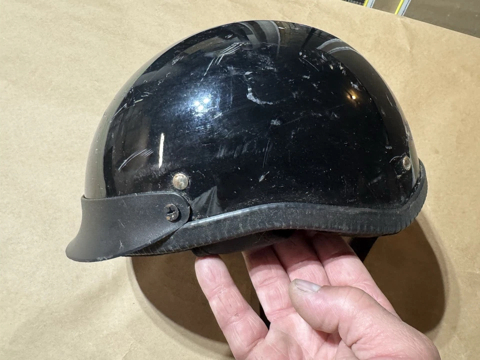 Casco de moto PGR Half Shell usado Foto 4 de 4