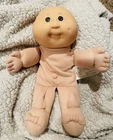 1986 VINTAGE Cabbage Patch Kids Beanie Butt Babies Doll Brown eyes, Dimple!