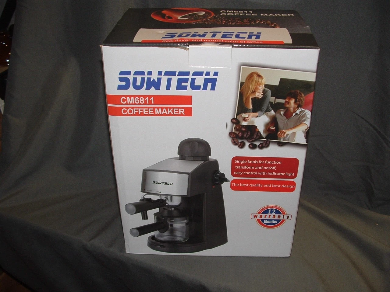 New Sowtech CM6811 Coffee Espresso Machine Cappuccino Latte Maker