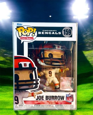 Funko Pop! Joe Burrow #159 Cincinnati Bengals NFL Vinyl Figure   New In Box!!