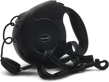 Heavy Duty Retractable Dog Leash 26Ft for Dogs up to 110Lbs – Black - New