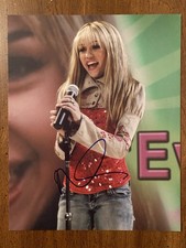 Miley Cyrus Signed Autographed 8x10 Photo With COA Hannah Montana Disney