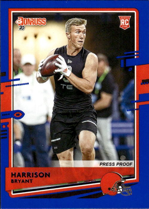 Harrison Bryant Panini Donruss #276 Blue Press Proof
