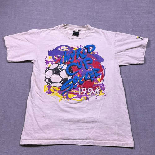 Vintage Roche Performance Apparel World Cup Soccer 1994 T Shirt Mens X-Large - Image 1