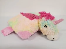 Dream Lites Rainbow Unicorn Pillow Pet with Night Light Projector - Tested Works