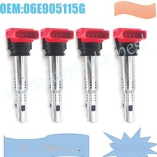 4pcs Ignition Coil For Audi Volkswagen A5 A4 A6 A7 06E 905 115G 06E905115G