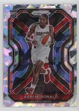2021 Panini Prizm WNBA Ice Prizm Aari McDonald #91 1g2c