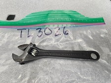 Vintage Cresent Cap 12-13mm 4 Adjustable Wrench Black Oxide Finish Tl3026