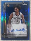 DYLAN HARPER RC 2025-26 Topps Chrome Rookie On Card Auto True Blue Refractor/150