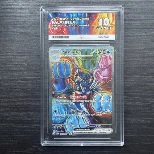 Palafin EX 151/131 SIR Prismatic Evolutions ACE 10