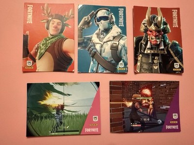 2019 Panini Fortnite Series 1 Trading Cards Lot of 5 Frostbite Shogun #268