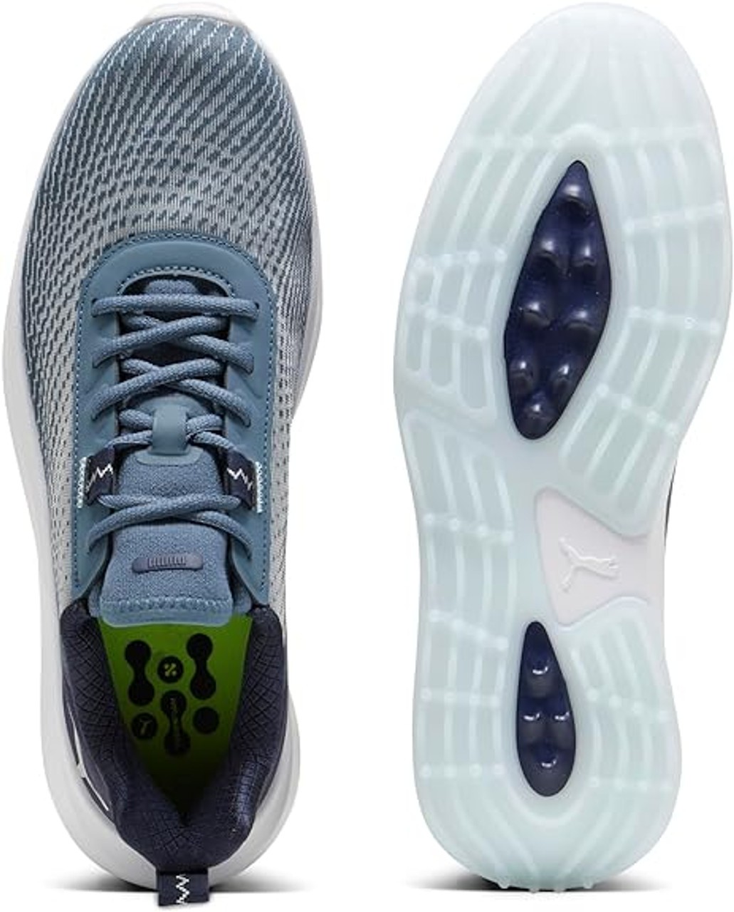 New Puma Golf Fusion Crush Sport Shoes Slate Sky/Strong Gra 9.5 Wide thumbnail 2