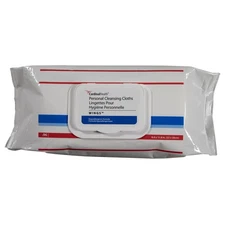 Cardinal Health Personal Cleansing Wipe 8.6 X 11.8 Inch 5399S 8 Pack 768 Wipes