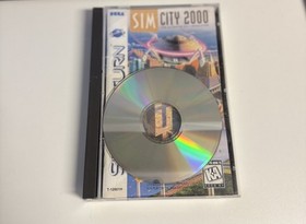 Sim City 2000 Sega Saturn Video Game Disc Only Tested