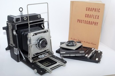 Graflex 4x5 Crown Graphic Top RF camera. Schneider 90mm f6.8
