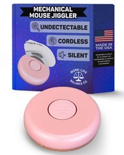Ultra Compact Mouse Jiggler - No USB, Undetectable Cordless Wireless Device, ...