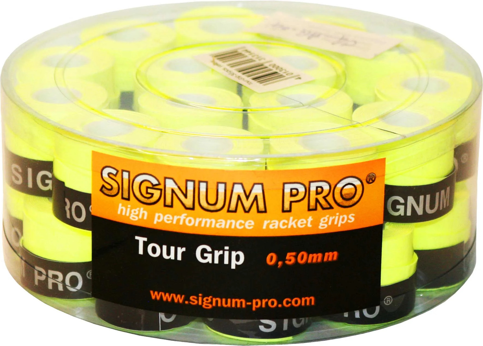 Signum Pro Tour Grip 30er Pack Tennisovergrip gelb 7890₽