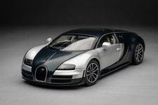 *MINT* AUTOart Signature Bugatti Veyron Super Sport Blue Carbon/Silver 1/18