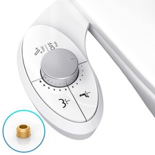 Ultra-Slim Bidet Attachment for Toilet - Effortless Non-Electric Self-Cleanin...