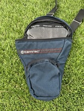 Vintage Tamrac Model 517 DSLR Camera Bag Made In USA Blue With Strap