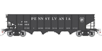 Rapido HO Scale ~ PRR H21E 4 Bay Hopper Pennsylvania Keystone ~ #747892 ~178010A
