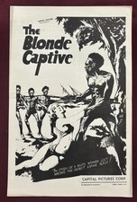 BLONDE CAPTIVE PRESSBOOK 1931 R47