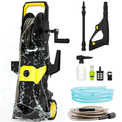 #ad Portable 3000 PSI Electric High Pressure Washer Yellow 2.6 GPM Power Washer E4 $97.74