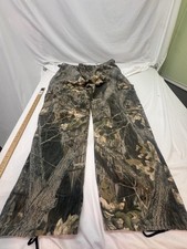 Vintage Jerzees Outdoors Pants Mens 2XLCamo Mossy Oak Break Up Adjustable Cargo