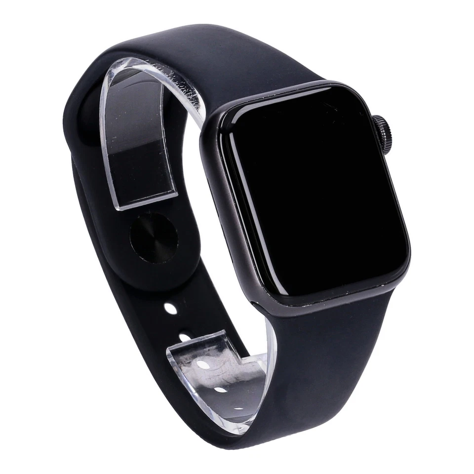 Apple Watch SE 40mm GPS Spacegrau Aluminiumgehäuse mit Sportarmband Mitternacht, Foto 2 von 4