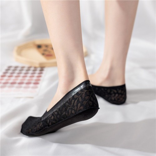 Flower Mesh Women's Socks Silicone Anti-slip Short Socks Ankle Socks Summer - Picture 8 of 17