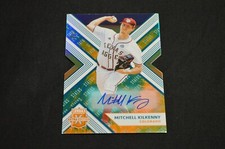 K 2018 PANINI ELITE EXTRA EDITION BASEBALL MITCHELL KILKENNY AUTO DIECUT #ED 3/5