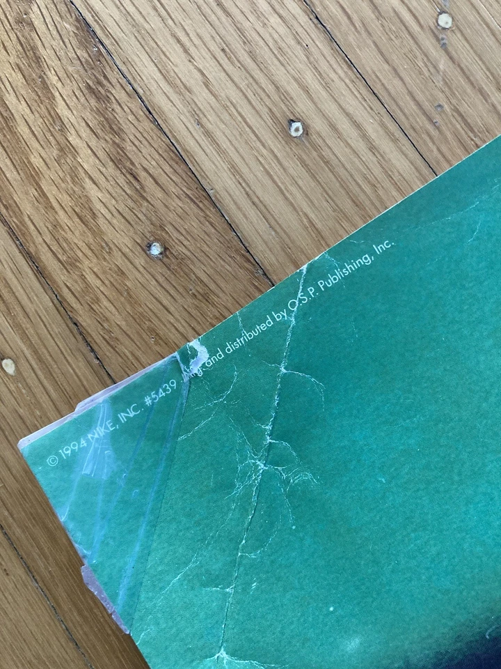 VINTAGE 1994 POSTER DENNIS RODMAN NIKE DO OR DIE NBA SAN ANTONIO SPURS Worm NIKE - Image 2 of 4