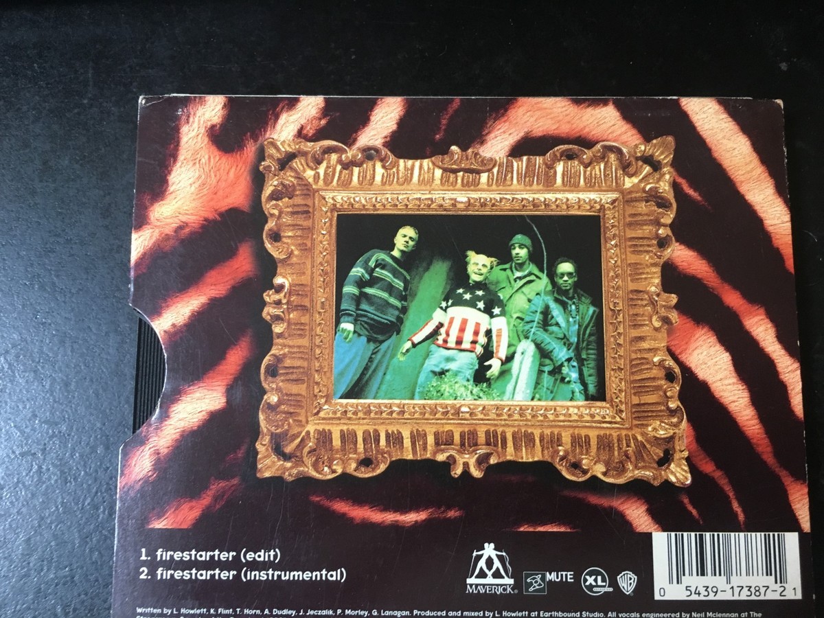 Prodigy (cd single w/pc) FIRESTARTER / instrumental version ~ WB