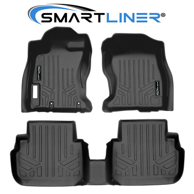#ad SMARTLINER Custom Fit Floor Mats 2 Row 2018 2023 Subaru Impreza Subaru Crosstrek $149.99
