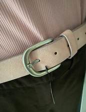 Fox Belt, Polyurethane, Colour Pink, Width 3.2cm, Various Sizes