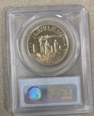 1986-S 50C STATUE OF LIBERTY COMMEMORATIVE HALF DOLLAR PCGS PR69
