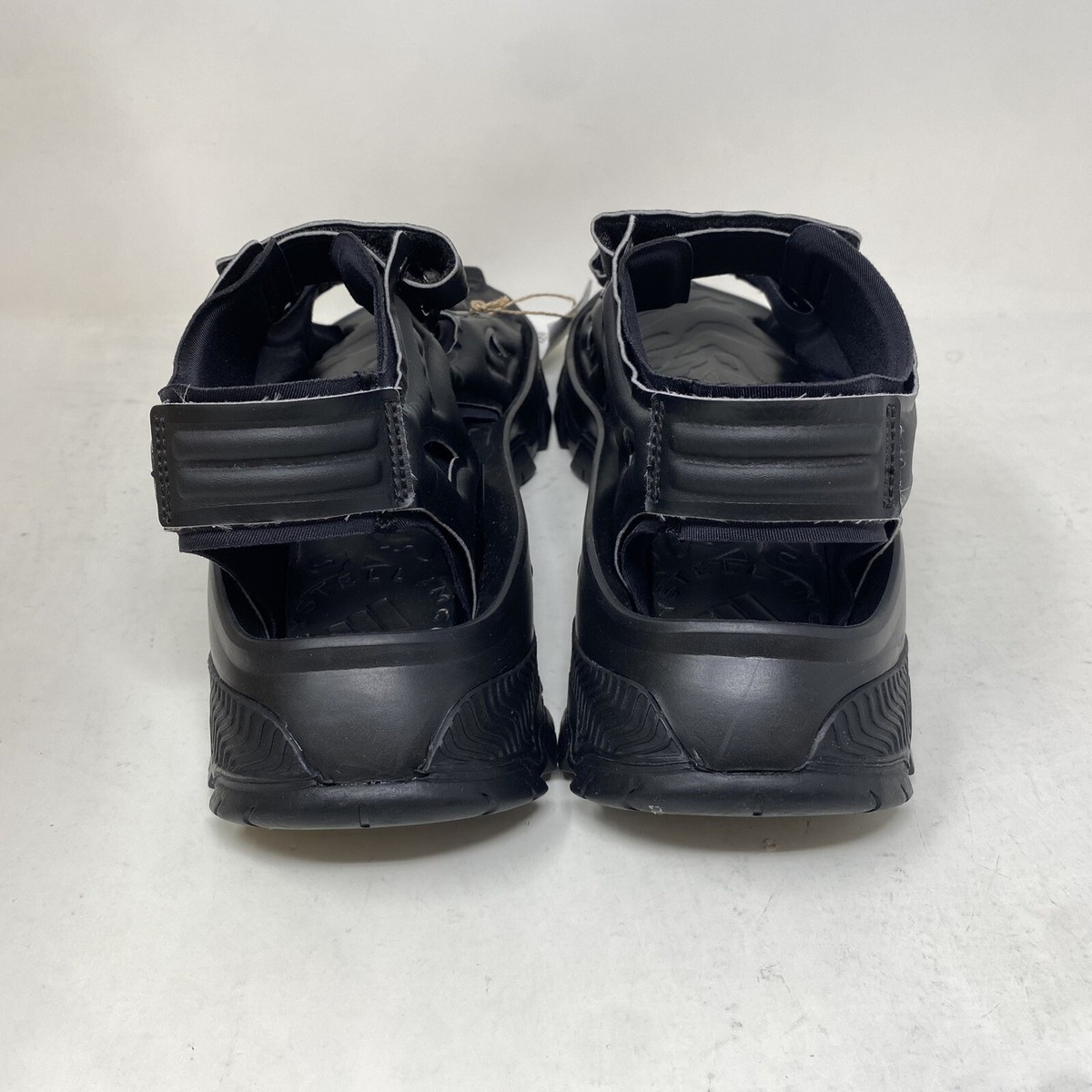 Womens Adidas HIKA by Stella McCartney Outdoor Black Sandals Womens Adidas HIKA by Stella McCartney Outdoor Black Sandals
