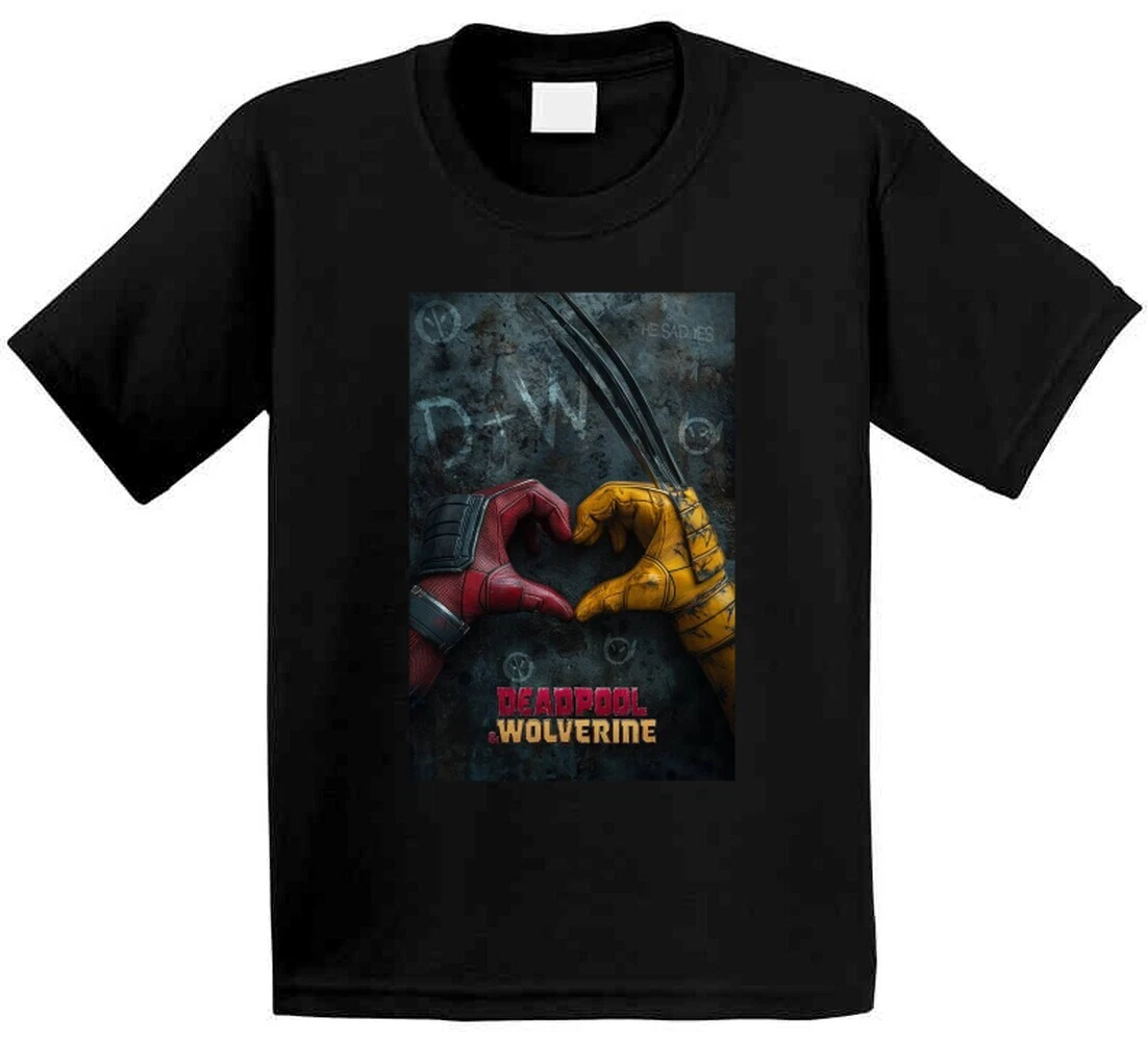 Deadpool and Wolverine Movie Fan T-Shirt