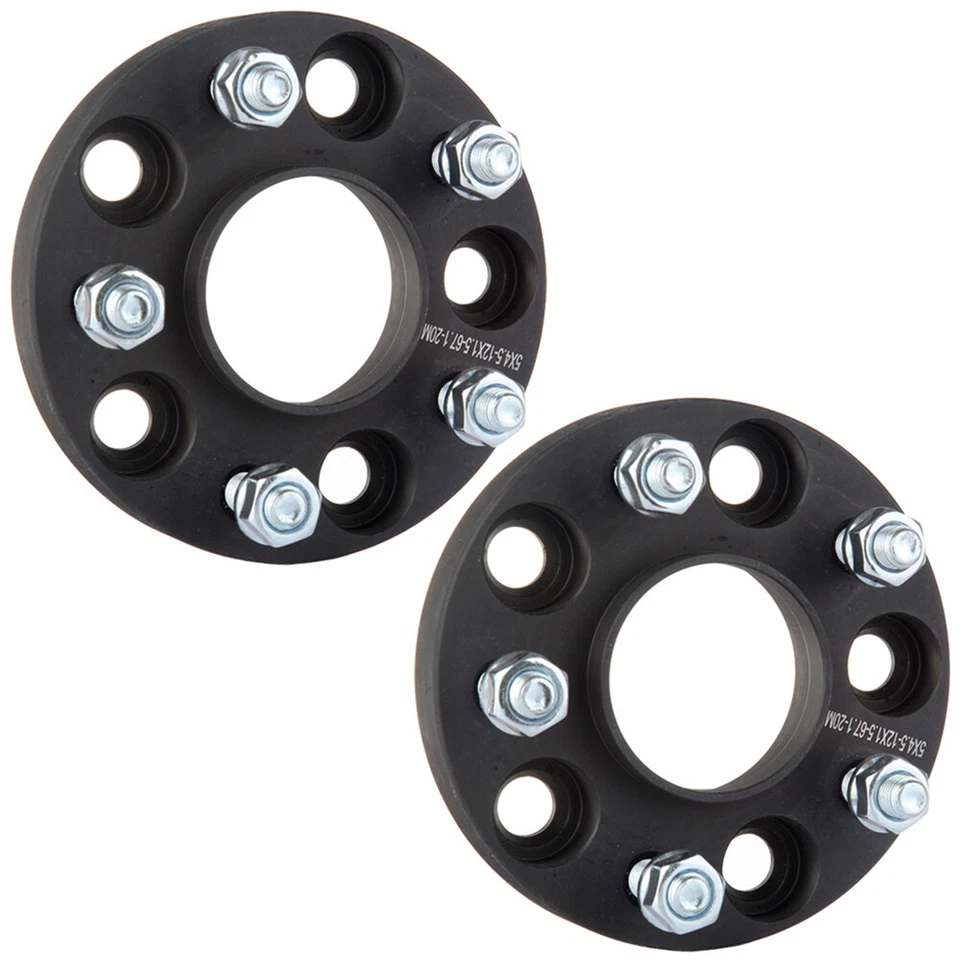 2pcs 5x114.3 20mm Hubcentric Wheel Spacers Fit For Hyundai Genesis Coupe Elantra Foto 3 de 4