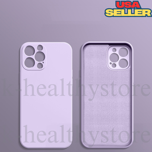 For iPhone 16 Pro Max Silicone Case with Camera Lens Cover High Quality - Picture 22 of 23