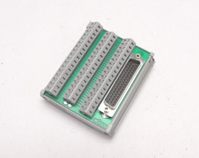 WAGO 50 PIN D-SUB CONNECTOR INTERFACE MODULE 50036746 | eBay