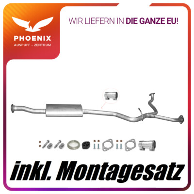 für Subaru Legacy IV 2.0 (2005-2009) Kombi Auspuff Mittelschalldämpfer