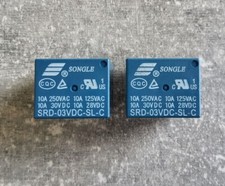 Printrelais SRD VDC-SL-C 3V 5V 6V 9V 12V 24V 48V Relais 5 Pin