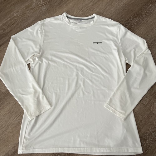 Patagonia Shirt Adult 2XL White Elkmont Fly Shop Clemson South Carolina Fishing - Picture 2 of 8